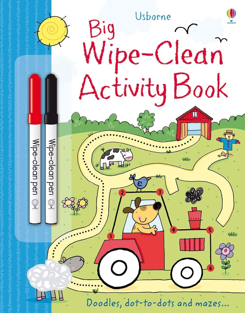 Big Wipe Clean Activity Book (Wipe-clean Books) - Paperback