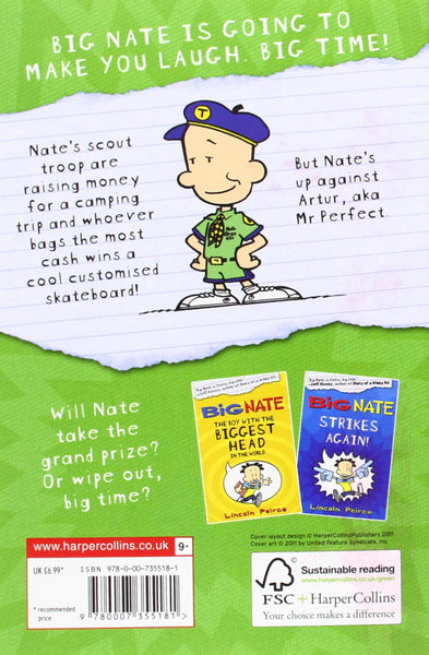 Big Nate #3 : On a Roll - Paperback