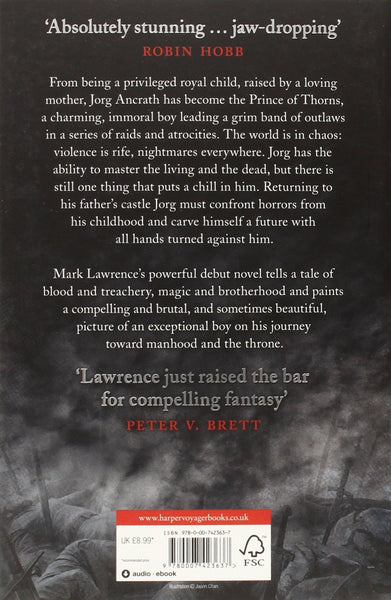 The Broken Empire Book 1 : Prince of Thorns - Paperback