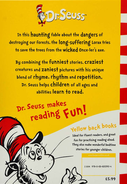 Dr Seuss : Lorax - Paperback - Kool Skool The Bookstore