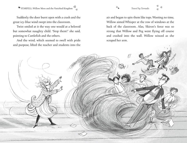 Starfell #3 : Willow Moss and the Vanished Kingdom - Paperback