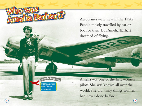 National Geographic Readers Level 2 : Amelia Earhart - Paperback