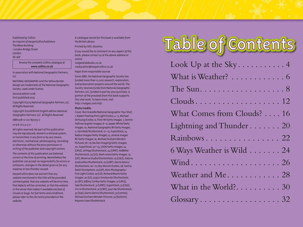 National Geographic Readers : Level 2 - Weather - Paperback