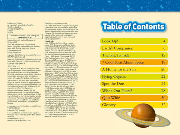 National Geographic Readers : Level 3 - Night Sky - Paperback
