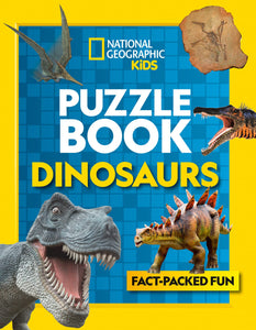 National Geographic Kids : Puzzle Book Dinosaurs - Paperback
