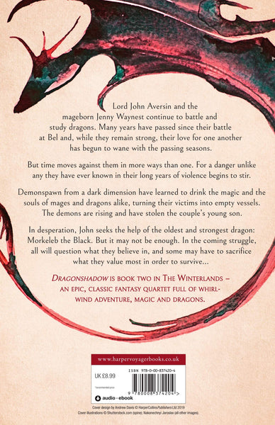 Winterlands #2 : Dragonshadow - Paperback