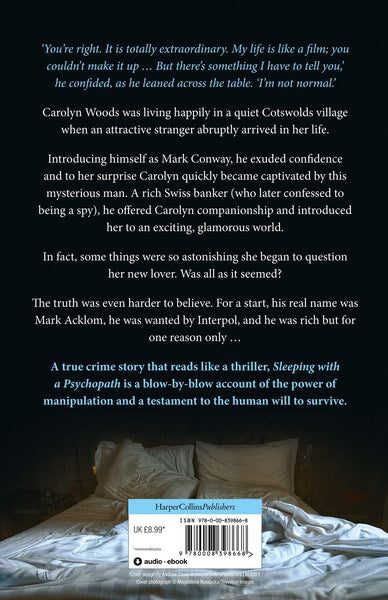 Sleeping with a Psychopath: A real-life psychological crime thriller - Paperback
