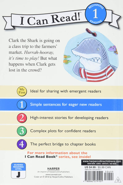 I Can Read Level # 1 : Clark the Shark : Lost and Found - Paperback