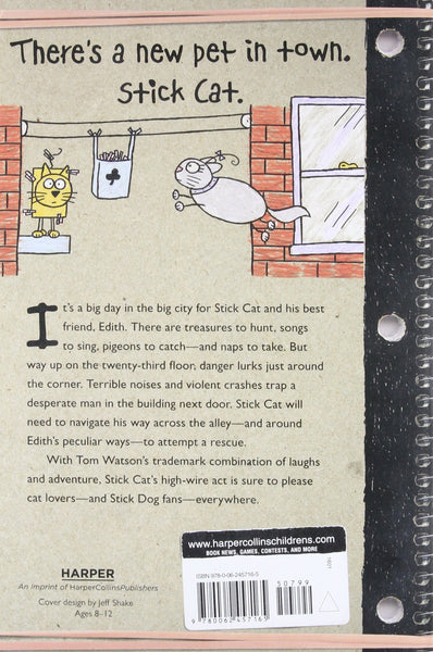 Stick Cat book # 1 : A Tail of Two Kitties - Paperback