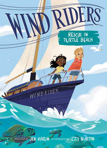 Wind Riders #1 : Rescue on Turtle Beach - Paperback