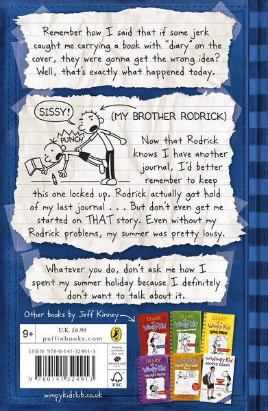 Diary of a Wimpy Kid # 2 : Rodrick Rules - Paperback