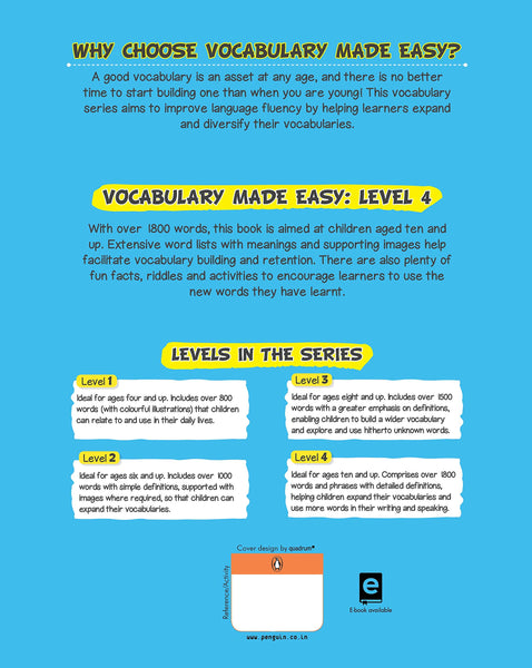 Vocabulary Made Easy Level 4 - Paperback