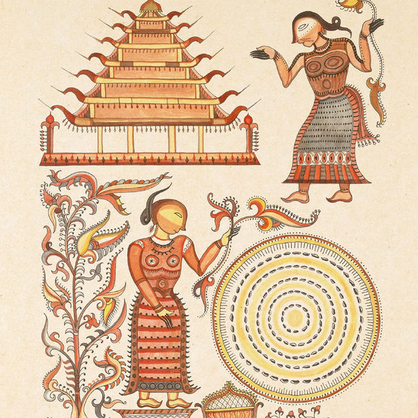 And That Is Why . . . Manipuri Myths Retold: (A full-colour book with Manipuri art) - Paperback