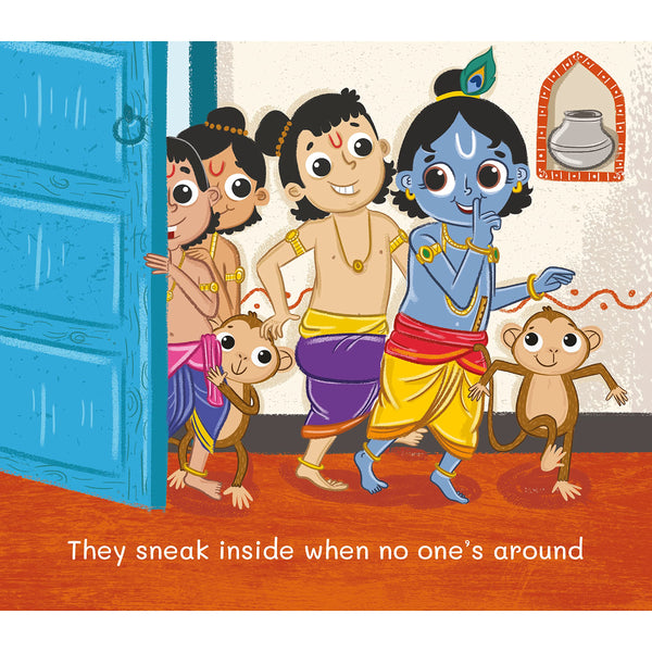 My Little Book of Krishna - Board Book