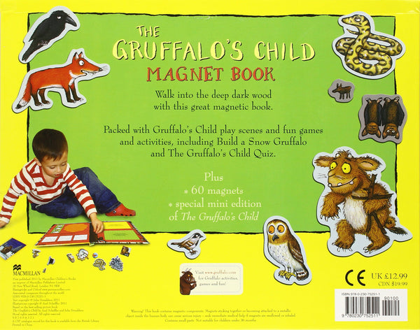 The Gruffalo's Child Magnet Book - Hardback - Kool Skool The Bookstore