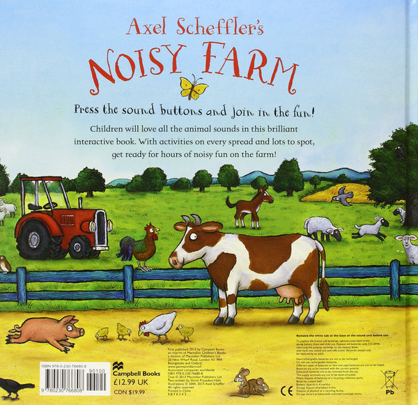 Axel Scheffler Noisy Farm : An Animal Sound Book - Board book