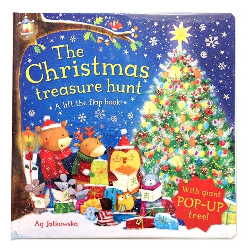 The Christmas Treasure Hunt: A pop-up book (Lift the Flap Book) - Hardback