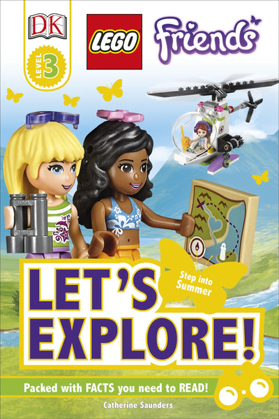 DK Readers Level # 3 : LEGO Friends Let's Explore! - Hardback