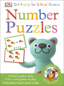Get Ready For School : Number Puzzles Games (Skills for Starting School) - Cards