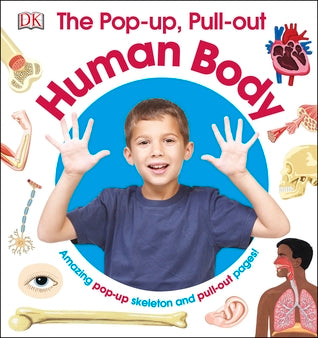 DK : The Pop-up, Pull-out Human Body - Hardback - Kool Skool The Bookstore