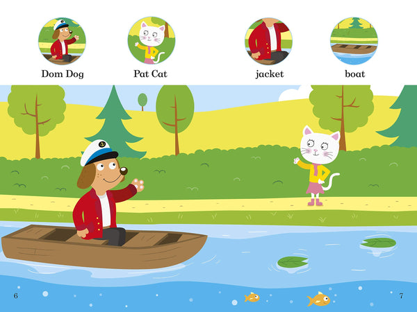 Ladybird Readers Starter Level A : Dom Dog and his Boat - Paperback