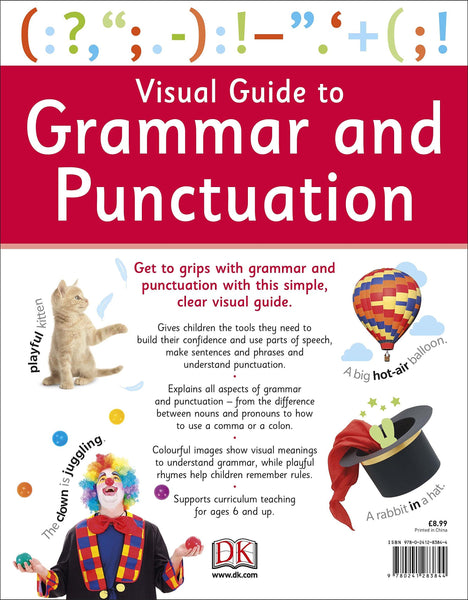DK Visual Guide to Grammar and Punctuation - Paperback