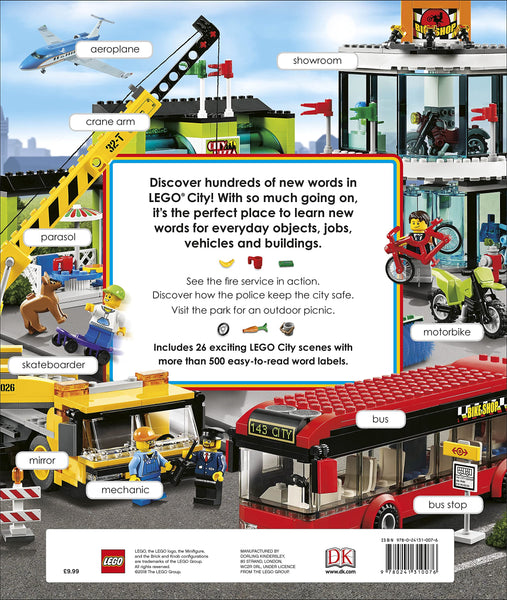 LEGO CITY Busy Word Book - Hardback