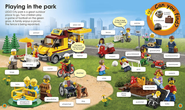 LEGO CITY Busy Word Book - Hardback