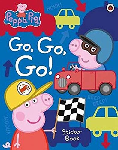 Peppa Pig : Go, Go, Go! Sticker Book - Paperback