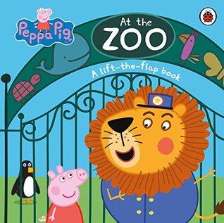Peppa Pig : At the Zoo - Lift the Flap Board Book - Kool Skool The Bookstore