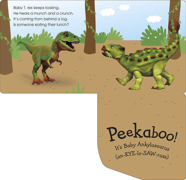 Pop-Up Peekaboo! Baby Dinosaur - Board Book - Kool Skool The Bookstore
