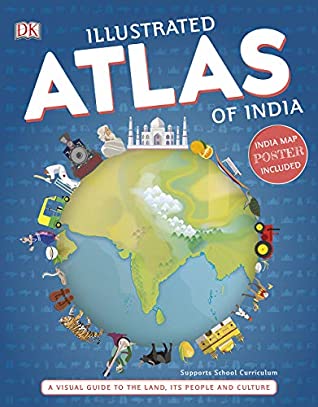 DK : Illustrated Atlas of India - Paperback - Kool Skool The Bookstore