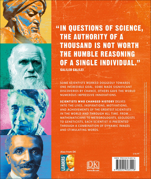 DK : Scientists Who Changed History - Hardback - Kool Skool The Bookstore