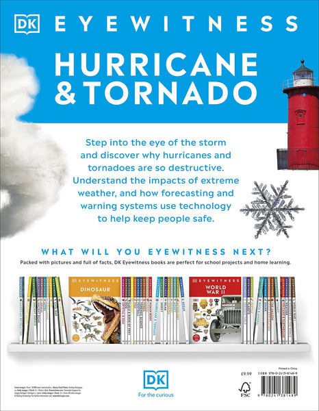 DK Eyewitness : Hurricane and Tornado - Hardback