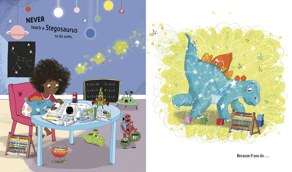 Never Teach a Stegosaurus to Do Sums - Paperback