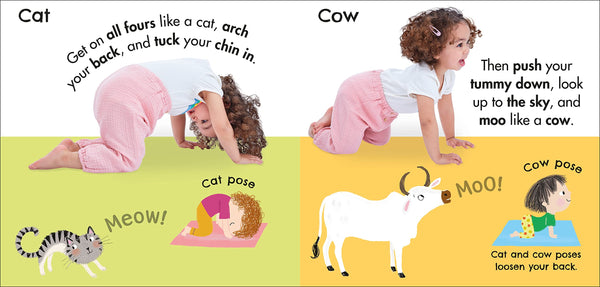 My First Yoga: Fun and Simple Yoga Poses for Babies and Toddlers - Board Book