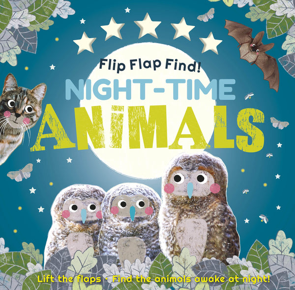 Flip Flap Find! Night-time Animals - Board Book