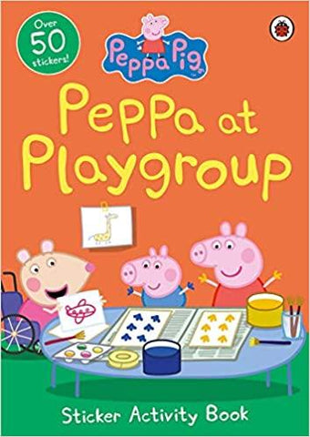 Peppa Pig: Peppa at Playgroup Sticker Book - Paperback - Kool Skool The Bookstore