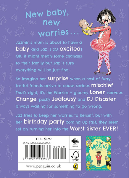 The Worries : Jaz and the New Baby  - Paperback