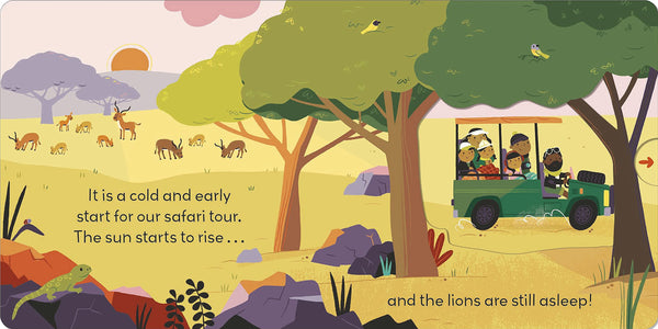 Little World : On Safari : A push-and-pull adventure Hardback