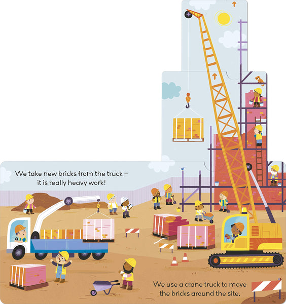 Little World : Building Site : A push-and-pull adventure - Board book