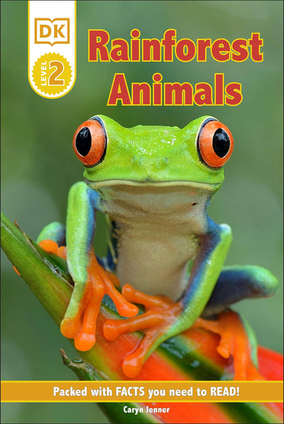 DK Reader Level 2: Rainforest Animals - Hardback