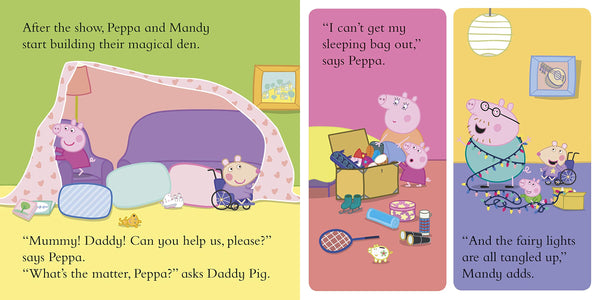Peppa Pig : Peppa’s Best Sleepover - Board book