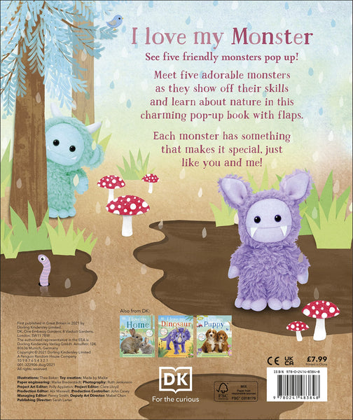 I Love My Monster - Board Book