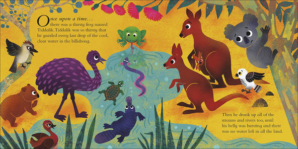 Once Upon A Time... there was a Thirsty Frog: A Tale About Sharing - Board Book