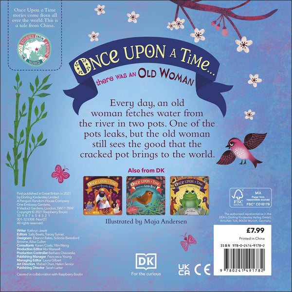 Once Upon A Time... there was an Old Woman: A Tale About Hope - Board Book