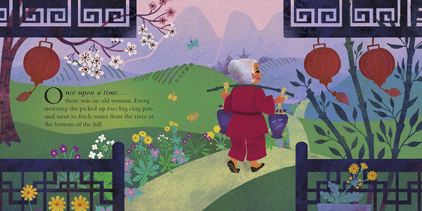 Once Upon A Time... there was an Old Woman: A Tale About Hope - Board Book