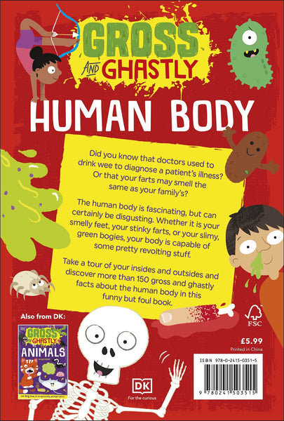Gross and Ghastly: Human Body - Paperback