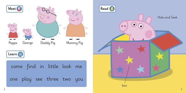 First Words with Peppa Level # 1 : Hide and Seek - Paperback