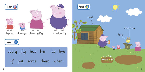 First Words with Peppa Level # 3 : The Scarecrow - Paperback